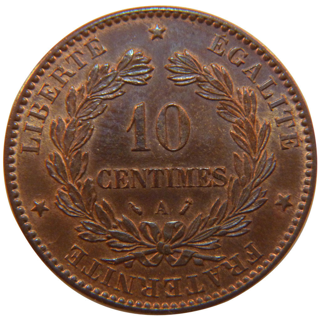 IIIe République, 10 Centimes Cérès