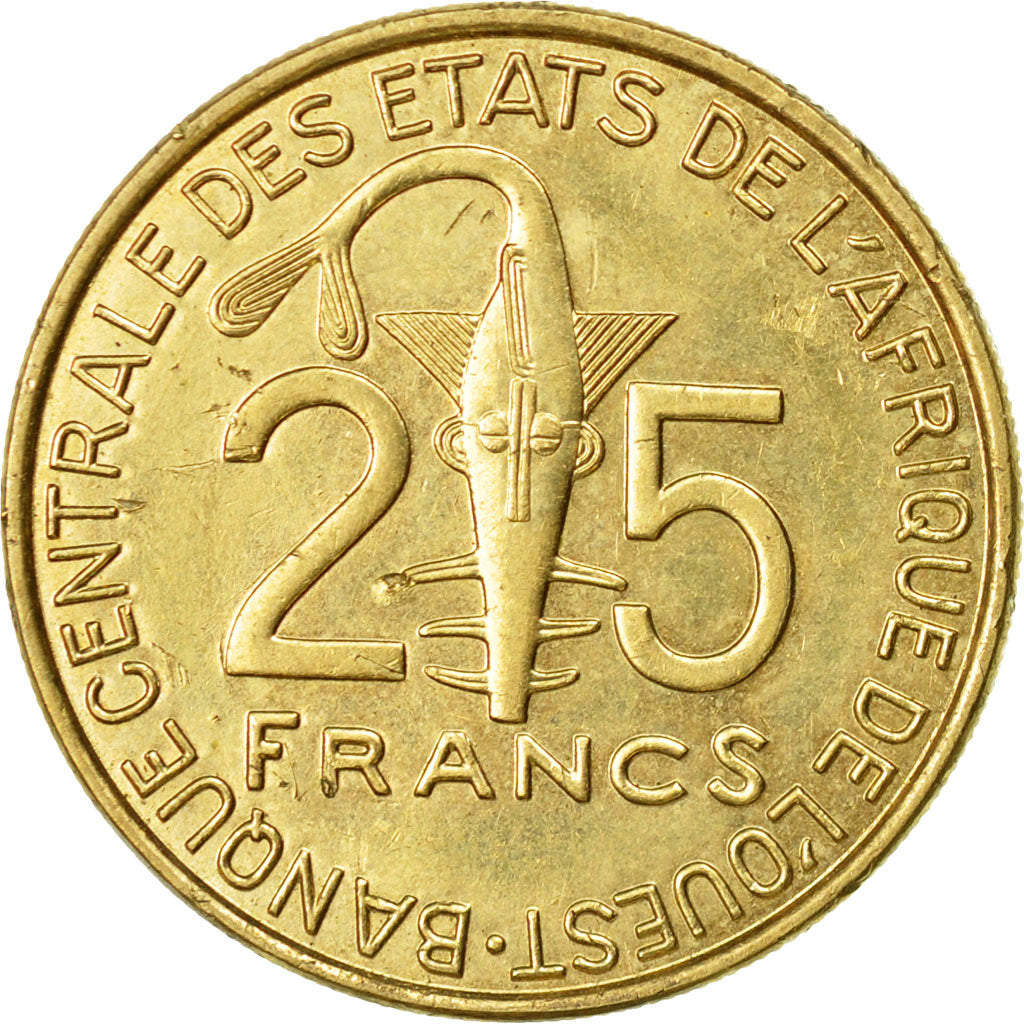Monnaie, West African States, 25 Francs, 2012, Paris, SUP, Aluminum-Bronze, KM:9