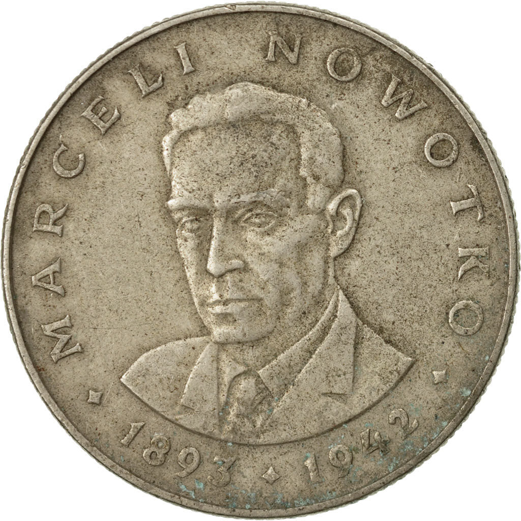 Coin, Poland, 20 Zlotych, 1975, Warsaw, VF(20-25), Copper-nickel, KM:69