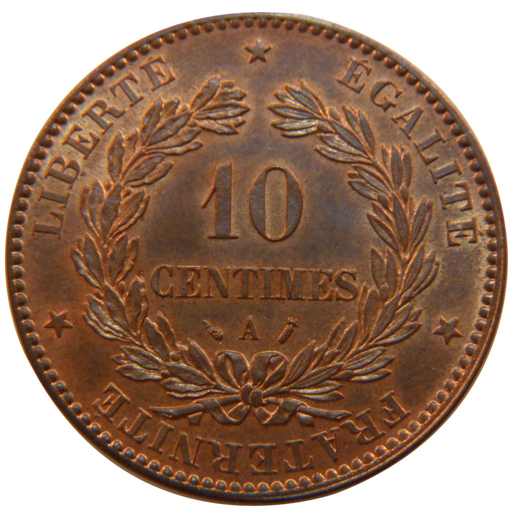 IIIe République, 10 Centimes Cérès