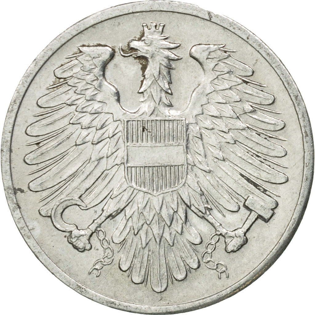 Coin, Austria, 2 Groschen, 1951, VF(30-35), Aluminum, KM:2876
