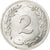 Coin, Tunisia, 2 Millim, 1960, Paris, AU(55-58), Aluminum, KM:281