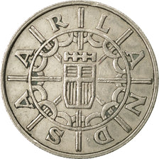 Coin, SAARLAND, 100 Franken, 1955, Paris, VF(30-35), Copper-nickel, KM:4
