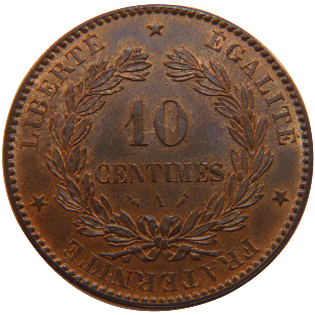 IIIe République, 10 Centimes Cérès