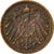 Coin, GERMANY - EMPIRE, Wilhelm II, Pfennig, 1911, Stuttgart, VF(20-25), Copper