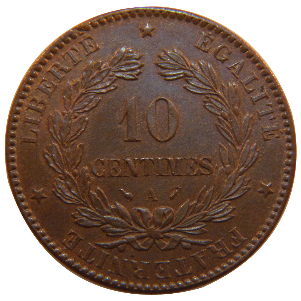 IIIe République, 10 Centimes Cérès