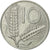 Moneta, Italia, 10 Lire, 1981, Rome, MB+, Alluminio, KM:93