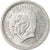 Coin, Monaco, Louis II, 2 Francs, Undated (1943), Poissy, AU(55-58), Aluminum
