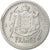 Coin, Monaco, Louis II, 2 Francs, Undated (1943), Poissy, AU(55-58), Aluminum
