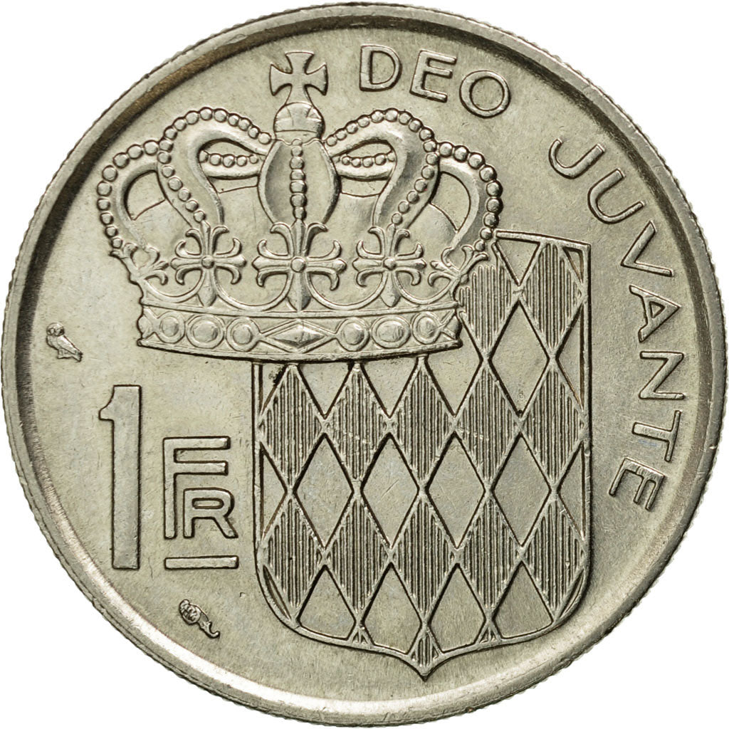 Moneta, Monaco, Rainier III, Franc, 1966, BB+, Nichel, KM:140, Gadoury:MC 150