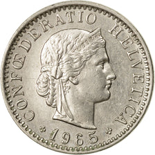 Monnaie, Suisse, 20 Rappen, 1965, Bern, SUP, Copper-nickel, KM:29a