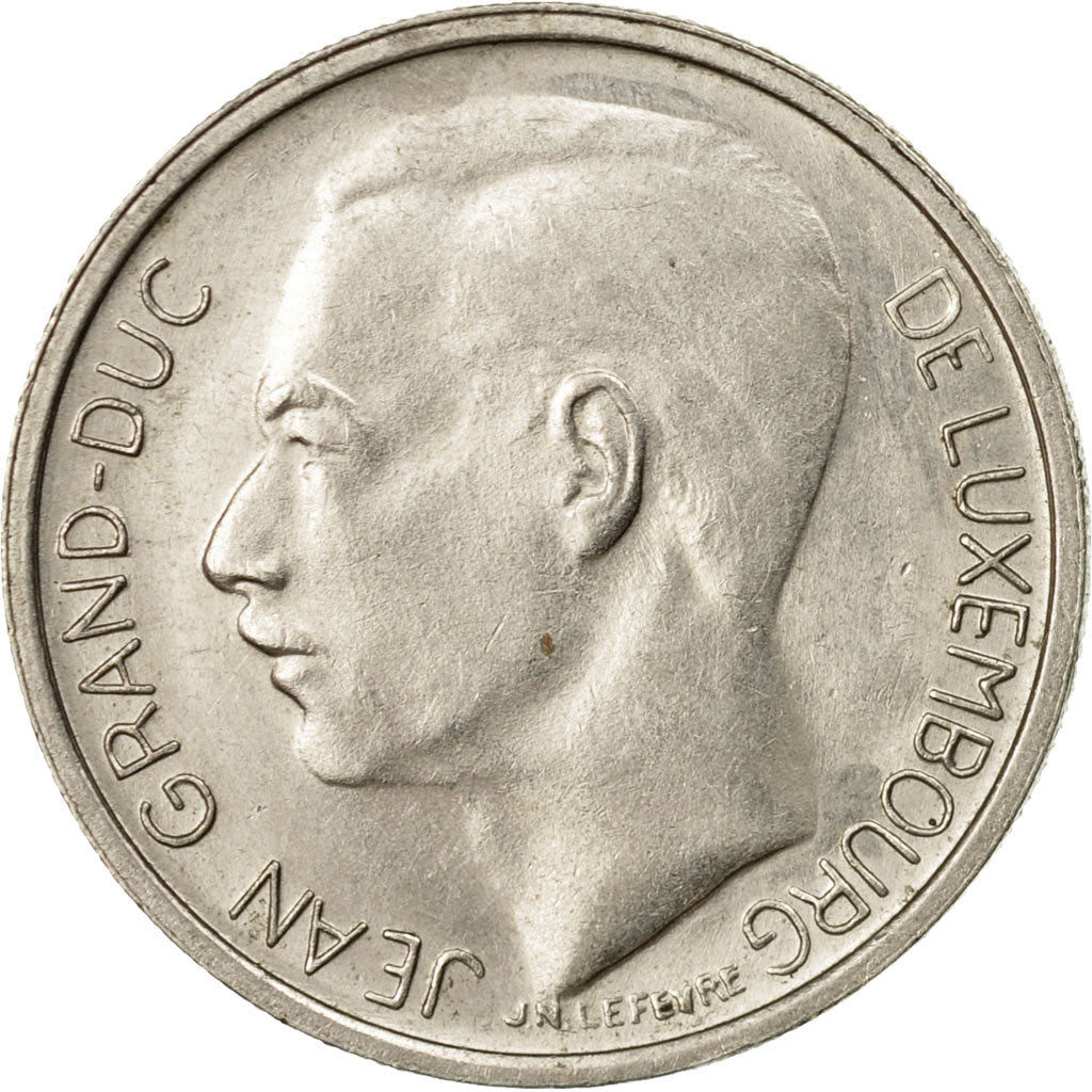 Moneta, Lussemburgo, Jean, Franc, 1965, MB, Rame-nichel, KM:55