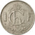 Münze, Luxemburg, Charlotte, Franc, 1955, S+, Copper-nickel, KM:46.2