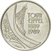 Coin, France, Tour Eiffel, 5 Francs, 1989, Paris, AU(50-53), Nickel, KM:968, Le