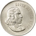 Coin, South Africa, 20 Cents, 1965, AU(50-53), Nickel, KM:69.1