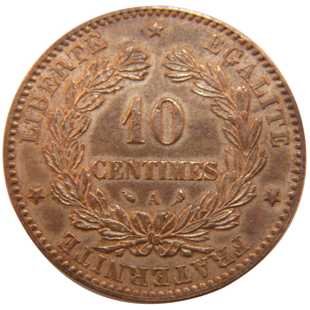 IIIe République, 10 Centimes Cérès