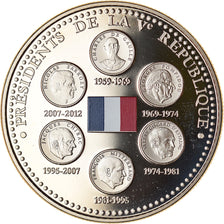 Francja, Medal, Les Présidents de la Vème République, Polityka
