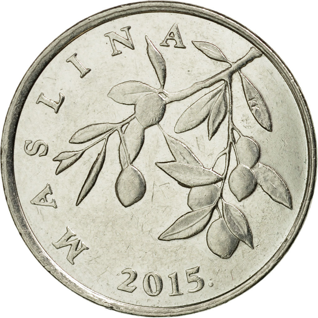 Munten, Kroatië, 20 Lipa, 2015, ZF+, Copper-Nickel-Zinc