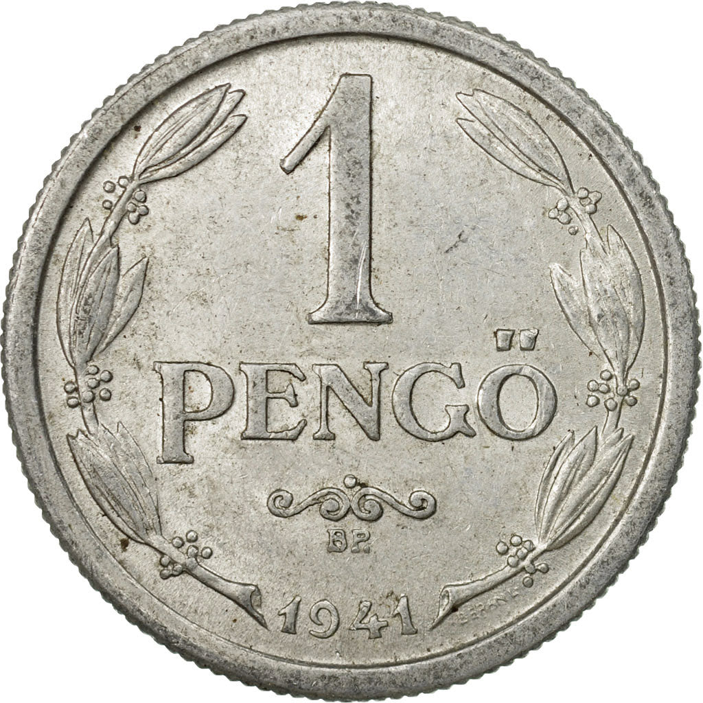Coin, Hungary, Pengo, 1941, Budapest, VF(30-35), Aluminum, KM:521