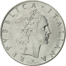 Coin, Italy, 50 Lire, 1967, Rome, AU(50-53), Stainless Steel, KM:95.1