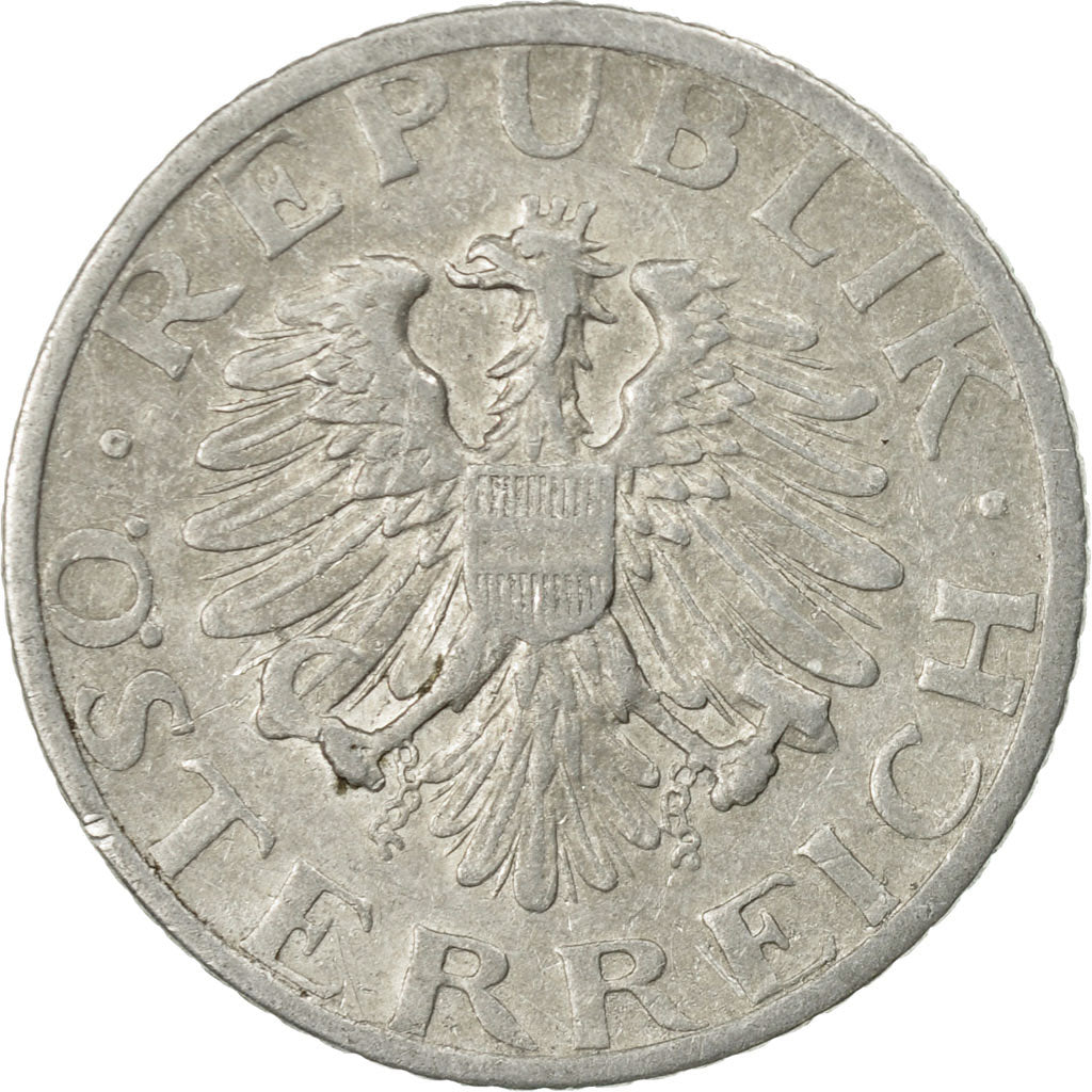 Moneta, Austria, 50 Groschen, 1947, MB+, Alluminio, KM:2870