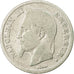 Coin, France, Napoleon III, Napoléon III, 2 Francs, 1866, Strasbourg, F(12-15)