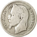 Monnaie, France, Napoleon III, Napoléon III, Franc, 1866, Paris, B+, Argent