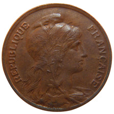 FRANCE, Dupuis, 10 Centimes, 1908, Paris, KM #843, MS(60-62), Bronze, 30,...