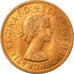 Coin, Great Britain, Elizabeth II, Penny, 1967, MS(63), Bronze, KM:897
