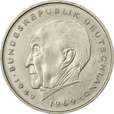 Moneta, Niemcy - RFN, 2 Mark, 1977, Stuttgart, AU(55-58), Miedź-Nikiel