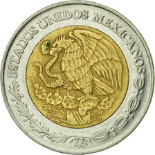 Munten, Mexico, 2 Nuevo Pesos, 1993, Mexico City, ZF, Bi-Metallic, KM:551
