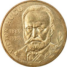 Moneta, Francia, Victor Hugo, 10 Francs, 1985, Paris, BB+, Nichel-bronzo