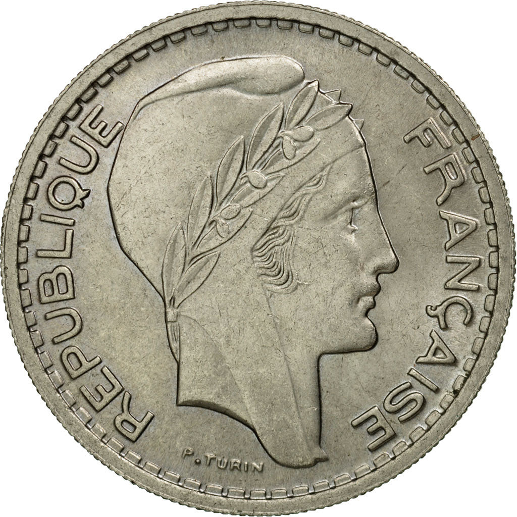 Coin, France, Turin, 10 Francs, 1948, Paris, AU(50-53), Copper-nickel, KM:909.1