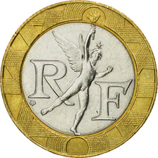 Coin, France, Génie, 10 Francs, 2000, Paris, EF(40-45), Aluminum-Bronze
