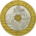 Monnaie, France, Mont Saint Michel, 20 Francs, 1992, Paris, TB+, Tri-Metallic