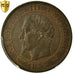 France, Napoleon III, 5 Centimes, 1853, Lille, Bronze, PCGS, MS(63)