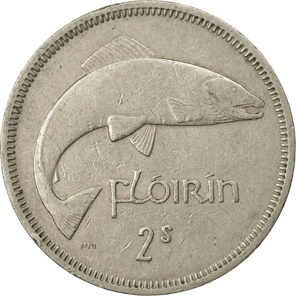 Coin, IRELAND REPUBLIC, Florin, 1966, EF(40-45), Copper-nickel, KM:15a