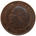 FRANCE, Napoléon III, 5 Centimes, 1854, Strasbourg, MS(60-62), Bronze, 25.1, G..