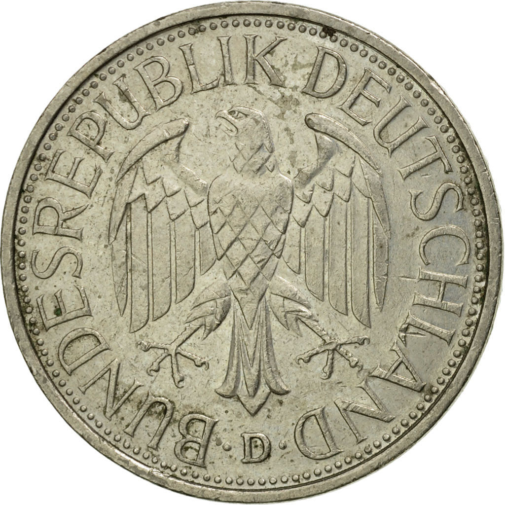 Münze, Bundesrepublik Deutschland, Mark, 1988, Munich, SS, Copper-nickel