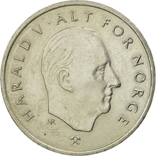 Coin, Norway, Harald V, Krone, 1992, EF(40-45), Copper-nickel, KM:436
