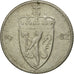 Coin, Norway, Olav V, 50 Öre, 1982, EF(40-45), Copper-nickel, KM:418