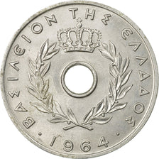 Coin, Greece, 20 Lepta, 1964, AU(55-58), Aluminum, KM:79