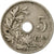 Münze, Belgien, 5 Centimes, 1910, S+, Copper-nickel, KM:67