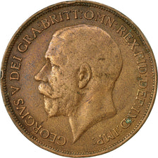 Coin, Great Britain, George V, Penny, 1915, EF(40-45), Bronze, KM:810