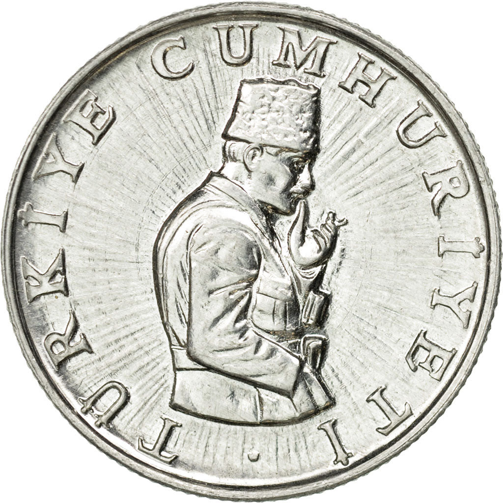 Moneta, Turchia, 10 Lira, 1983, SPL-, Alluminio, KM:950.2