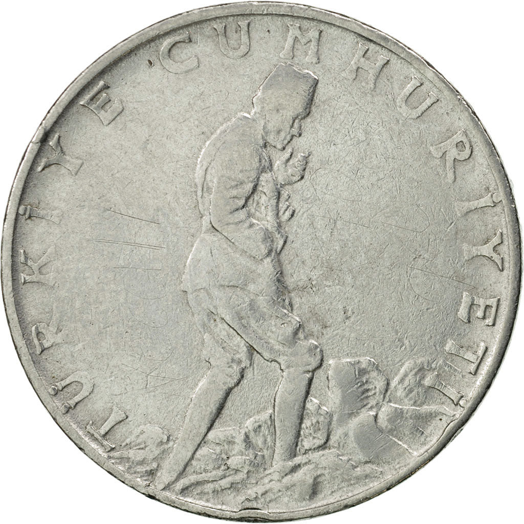 Monnaie, Turquie, 2-1/2 Lira, 1961, TTB, Stainless Steel, KM:893.1