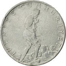 Monnaie, Turquie, 2-1/2 Lira, 1961, TTB, Stainless Steel, KM:893.1