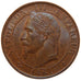 FRANCE, Napoléon III, 5 Centimes, 1861, Strasbourg, KM #797.2, MS(60-62), Bronze