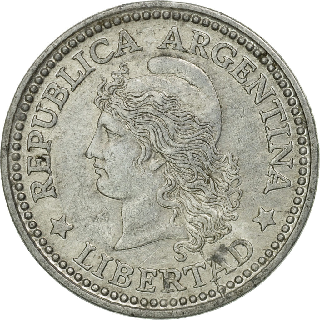 Moneta, Argentina, 5 Centavos, 1972, MB+, Alluminio, KM:65