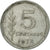 Münze, Argentinien, 5 Centavos, 1972, S+, Aluminium, KM:65